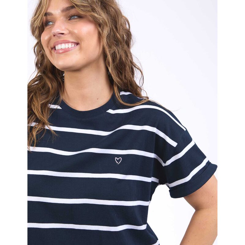 ELM Halli S/S Tee-Stripe image number 2